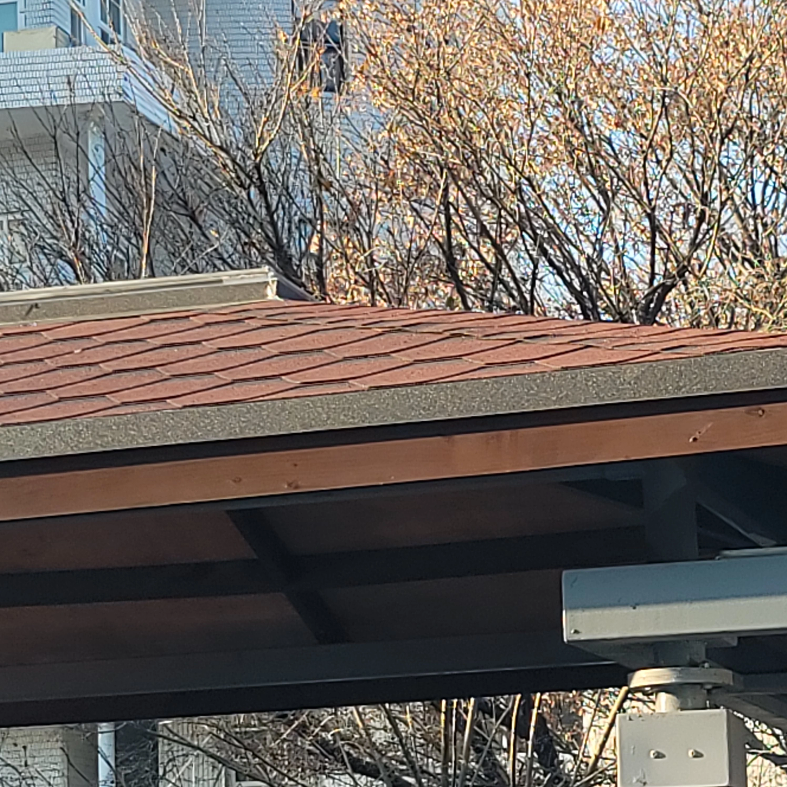 그늘막지붕수리 안양 파고라 골조 보강 작업
